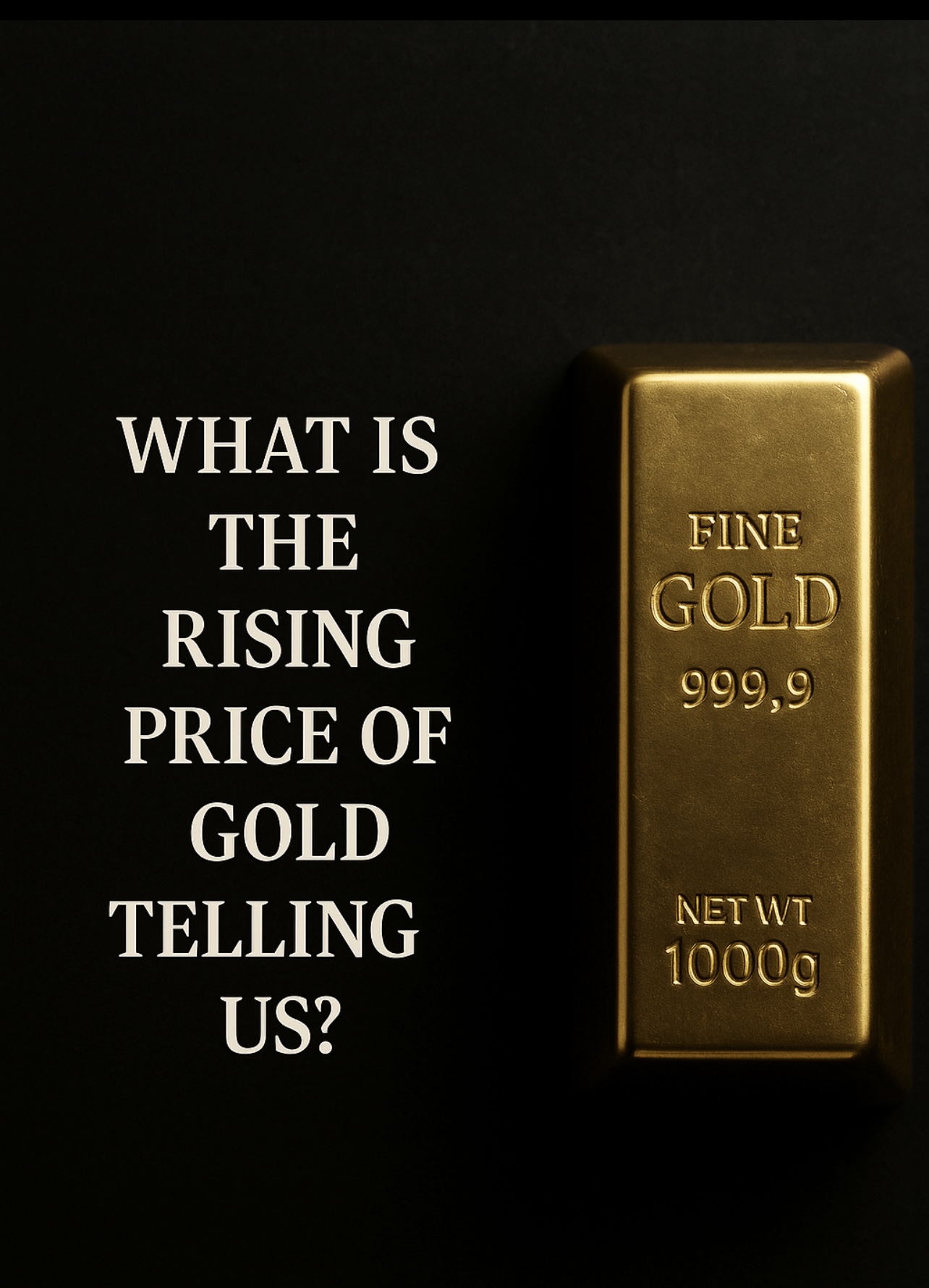 What the Rising Price of Gold Is Telling Us Today