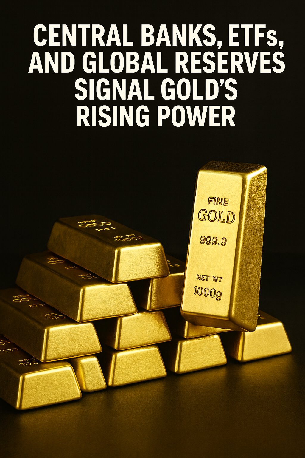 Central Banks, ETFs, and Global Reserves Signal Gold’s Rising Power